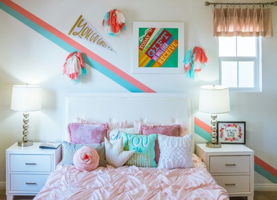 girl's bedroom painting trends