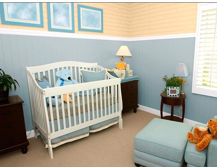 best color for baby boy room