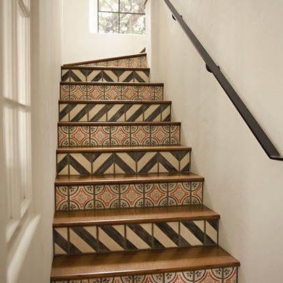 Decorating Ideas for Stair Risers
