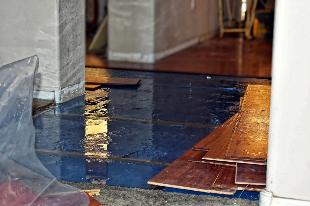 water damage home